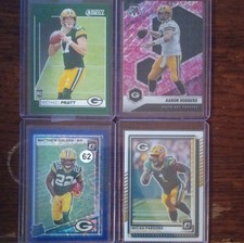 Panini Mosaic Optic Rookie NFL Green Bay Packers Rodgers Parsons Card Lot