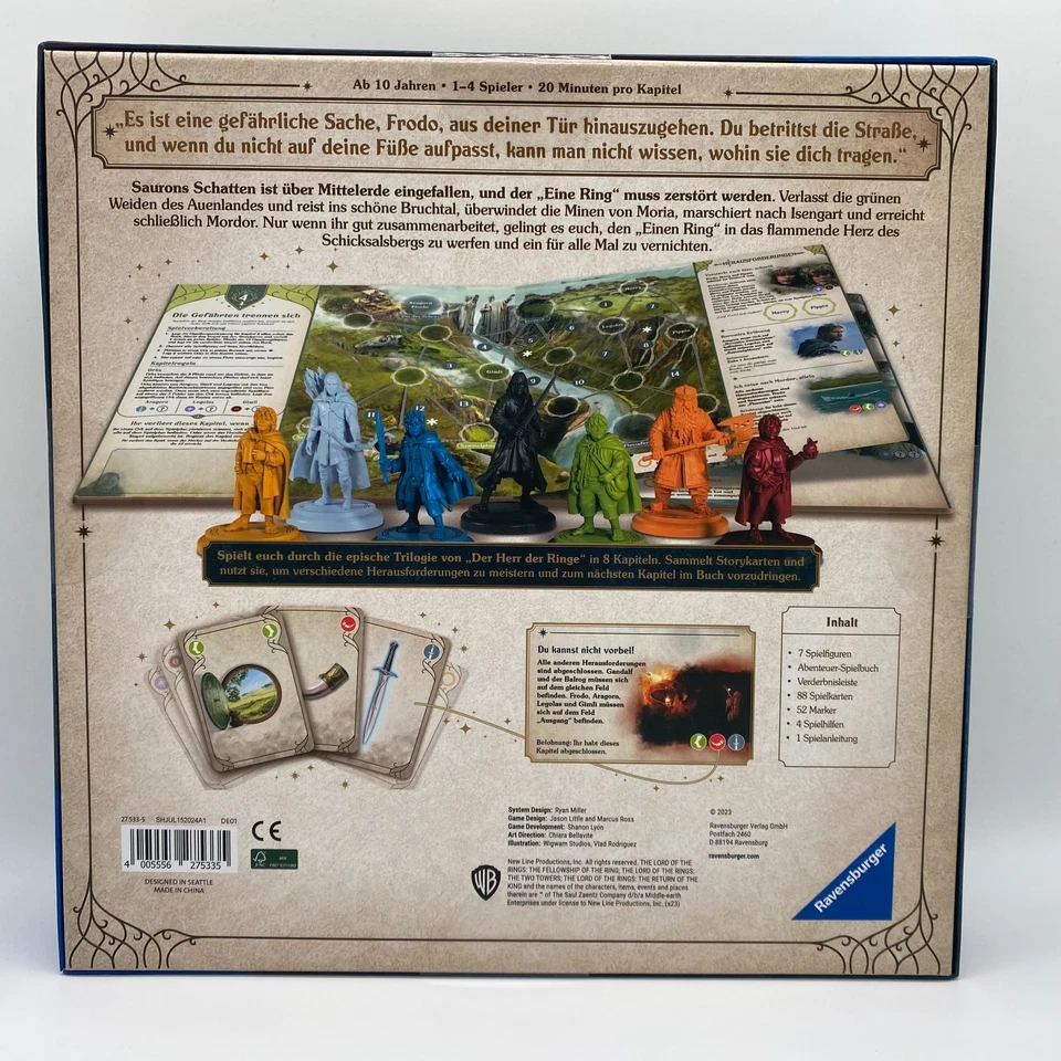 Ravensburger Herr der Ringe Adventure Book Game OVP Brettspiel Strategie Fantasy - Bild 4 von 4
