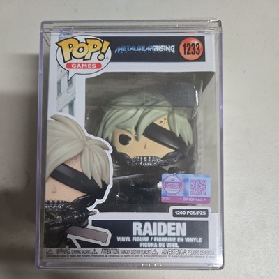 Funko Pop! Metal Gear Rising RAIDEN (Armor) w/ Hard Stack #1233 LE 1200 In Hand
