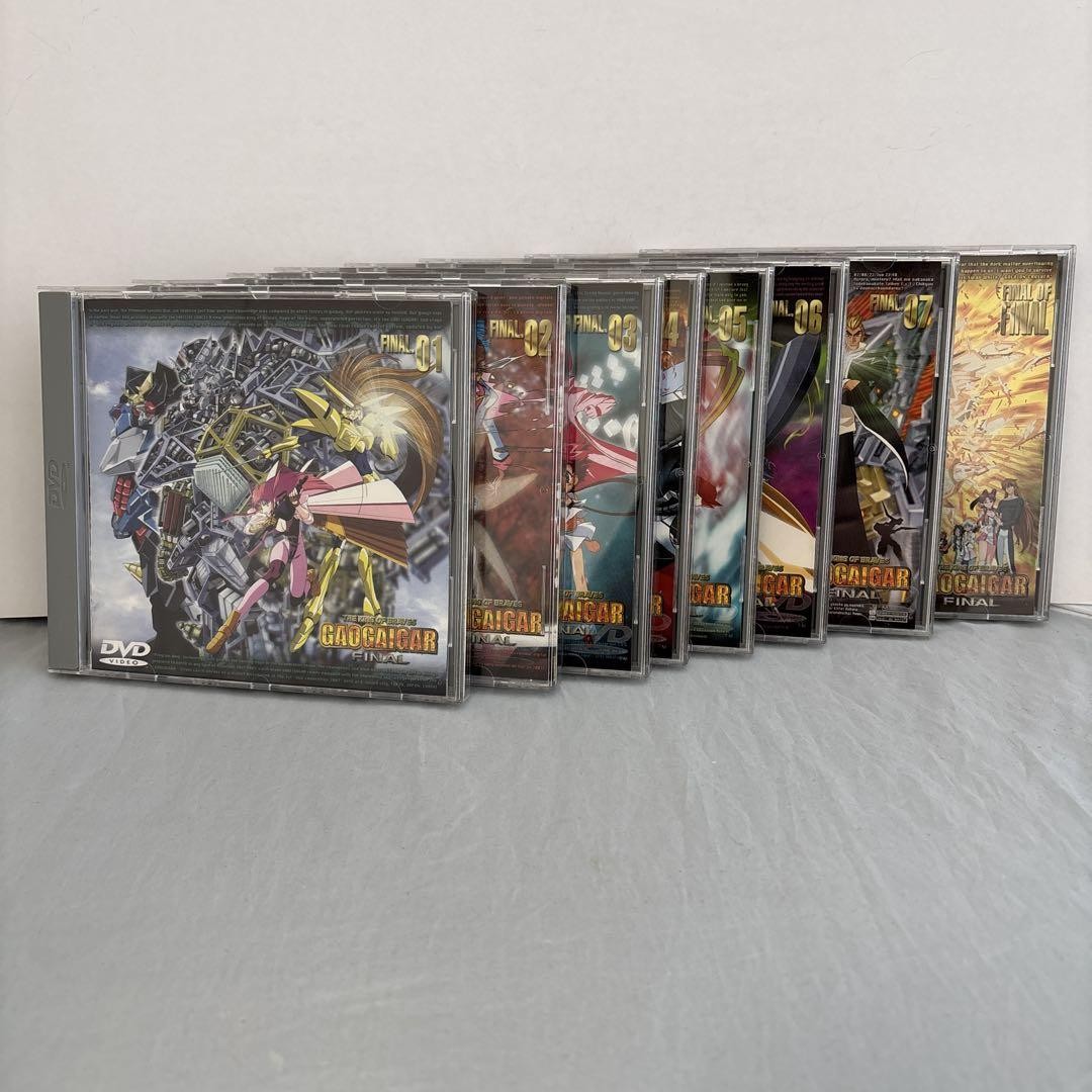 GaoGaiGar Final DVDシリーズ 01-08 GaoGaiGar Final DVDシリーズ 01-08 GaoGaiGar FINAL OVA DVD