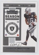 2019 Panini Contenders Season Ticket Tyrell Williams #43 02fd