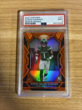 2022 Panini Certified - Rookies Ahmad Gardner #127 Mirror Orange /149 (RC)