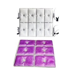 Body Cooling Pad Mat Ice Cooling Vest for Running Gardening Camping Backpack