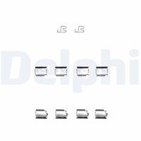 Delphi ZubehöRsatz Scheibenbremsbelag LX0343 FüR GTC Opel T98 Alfa Astra A04 BMW