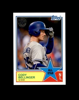 2018 Topps #83AS-16 Cody Bellinger Los Angeles Dodgers 1983  All-Stars