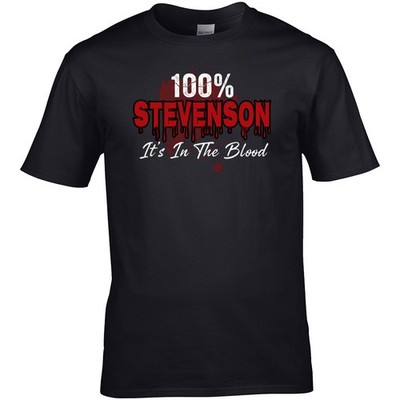 ORIGINAL STEVENSON FAMILY HERREN T-SHIRT NACHNAME