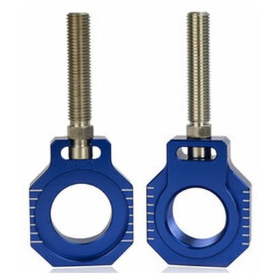 Bullet Proof Designs Rear Axle Blocks - Blue, 25mm