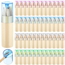 32 Pack Mini Drawing Colored Pencils Bulk with Sharpener 12 Colors Portable C...