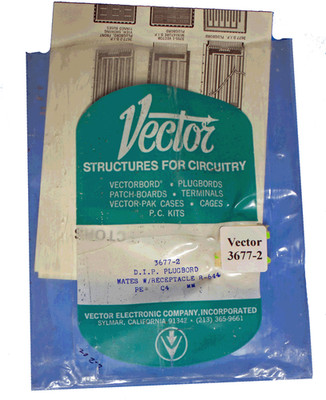 Vector 3677-2 D.I.P. Plugboard