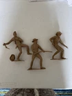 1964 Louis Marx & Co. 6-inch Frontier Figures - All 3 Figures Pictured