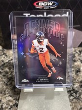 2025 Topps Chrome Football Patrick Surtain Broncos All Chrome Refractor