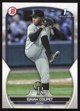 2023 Bowman Draft #BD-37 Isaiah Coupet Colorado Rockies