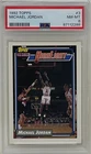 Michael Jordan 1992 Topps Highlight Chicago Bulls NBA Basketball Card #3 PSA 8