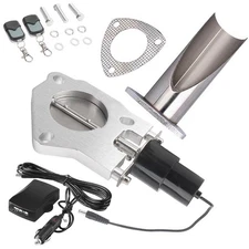 2.5" Electric Exhaust Valve Kit W/ Remote Switch Dump Valve US