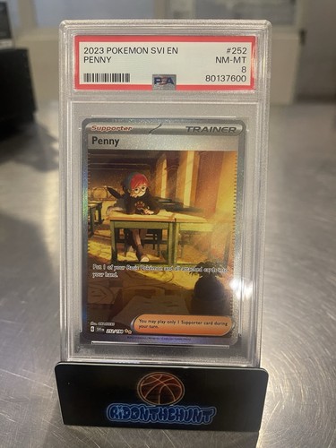 Penny graded PSA 8 for sale on eBay