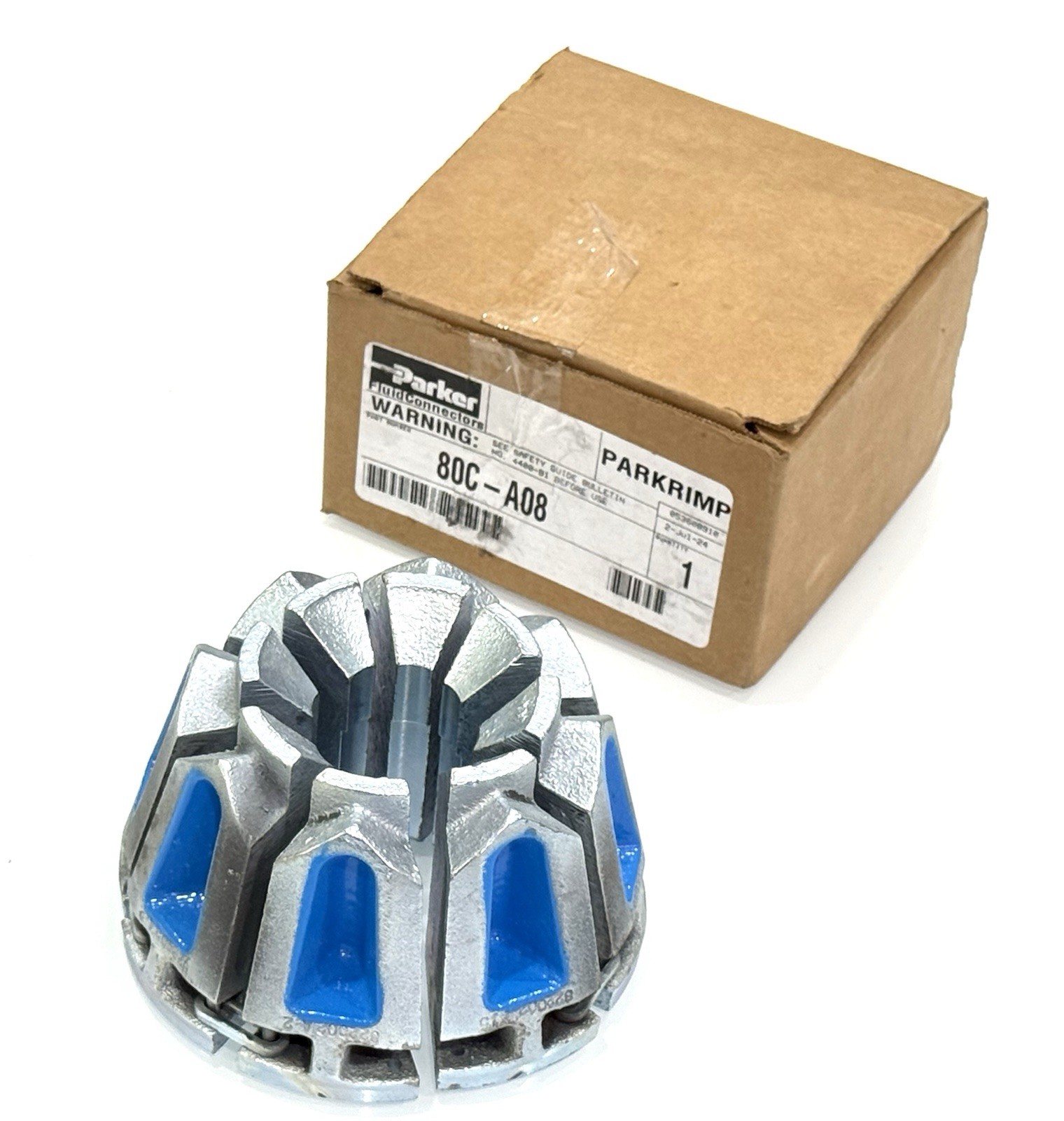 PARKER 80C-A08 HOSE CRIMPER DIES ,PARKRIMP DIES