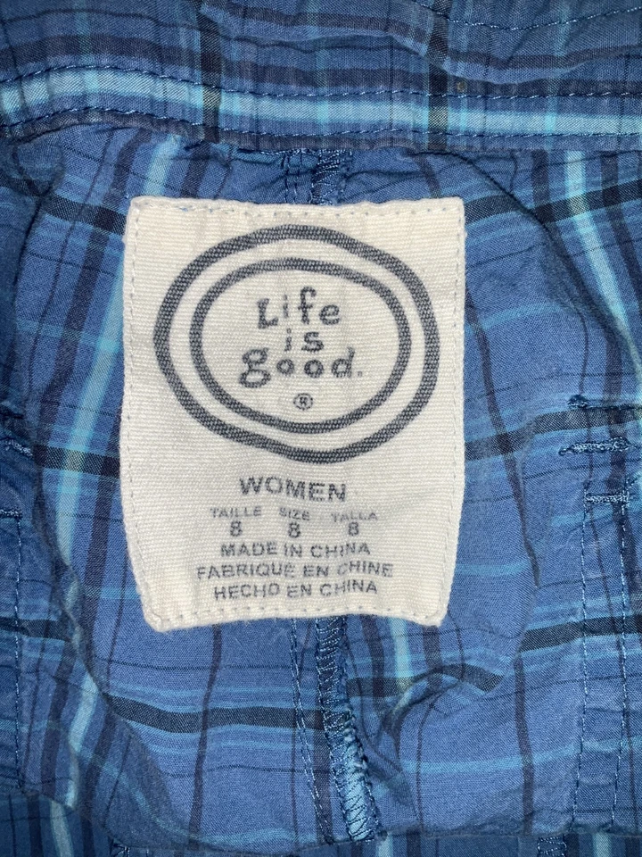 Life Is Good Cargo Shorts Women's 8 - Image 3 of 3
