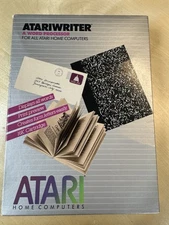 Atariwriter - A Word Processor for Atari 400/800, 1982 Complete In Box w/Manual