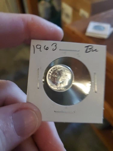 1963  Roosevelt Dime BU uncirculated gem!