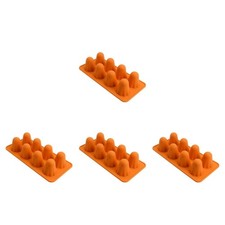 4Pcs Food Grade Silicone Ghost Mold for Spooky Halloween Baking and Candy Making