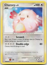 Chansey 76/123 Common Mysterious Treasures Pokemon TCG LP on eBay