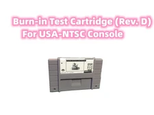 🧪 Burn-In Test Cartridge (Rev. D) – SNES 46-Pin | USA NTSC Diagnostic Tool 🔧