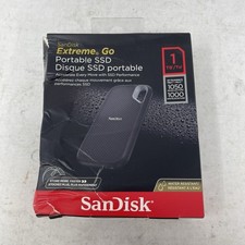 SanDisk Extreme Go Portable External SSD Drive Black USB-C 1 TB
