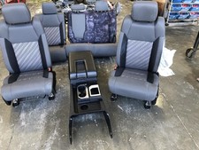 2014-2021 Toyota Tundra Sr5 Gray Cloth Front Rear Seats Wconsole Crew See Pics 2014-2021 Toyota Tundra Sr5 Gray Cloth Front Rear Seats Wconsole Crew See Pics