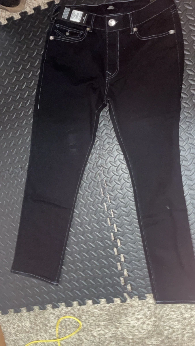 True Religion Black Jeans for Men in 32 Inseam for sale | eBay