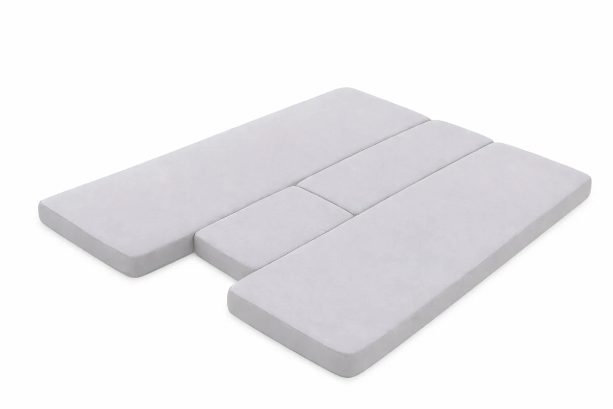 Sábanas bajeras autocaravana juego de 4 piezas Jersey algodón MultiFit caravana gris