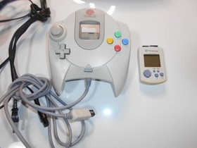 SEGA Dreamcast Console HKT-3000 Boxed Set Controller VMU Tested NTSC-J
