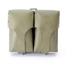 Original Bundeswehr G3 Magazintasche Doppel Mag Pouch PVC Beschichtet Oliv