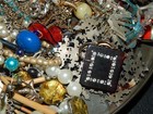Junk Drawer Lot 2lbs Broken Vintage-Now Jewelry for Crafts Repairs — photo 3