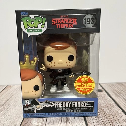 Stranger Things Funko Freddy Funko as Eddie Munson #193 W/Protector