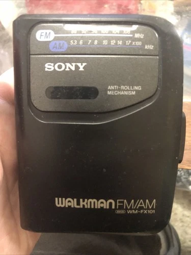 Sony Walkman WM-FX101  AM/FM Radio Walkman Only No headphones Working
