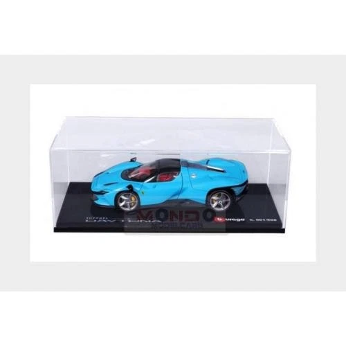 1:18 BURAGO Ferrari Daytona Sp3 Closed Roof 2022 With Showcase BU16920BL-VET - Immagine 2 di 2
