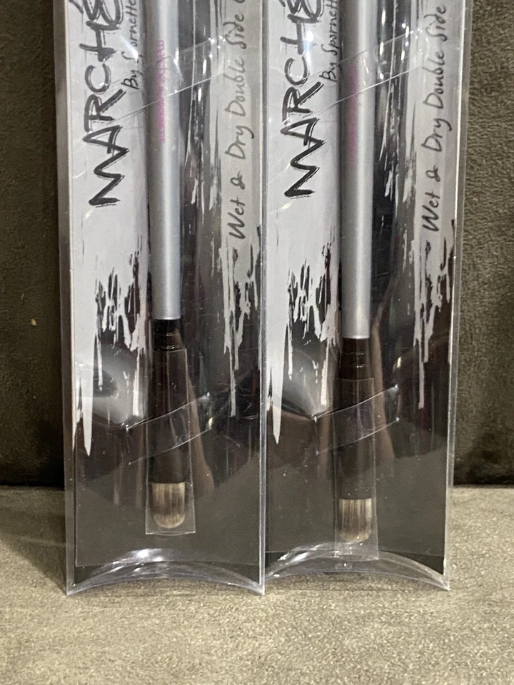 MARCHE BY SPORNETTE CEPILLO CORRECTOR DOBLE CARA HÚMEDO Y SECO MAQUILLAJE MCB-7 - 2 PAQUETES Foto 4 de 4