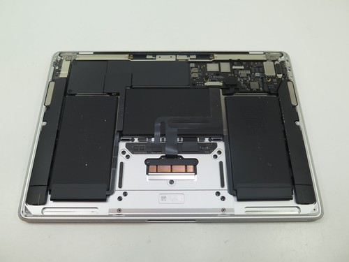 2020 SILVER APPLE MACBOOK AIR 13.3" M1 16GB 512GB AS IS REPAIR CRACKED SCREEN - Imagen 13 de 16