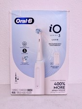 Oral-B iO Series 3 Luxe Rechargeable Electric Toothbrush White - No Brush Head