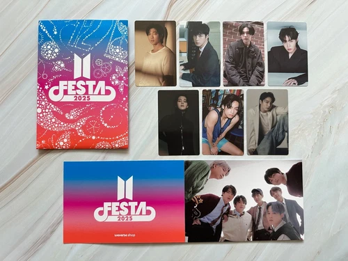 Álbum cápsula BTS Festa 2025 regalos especiales (tarjetas fotográficas, postales)