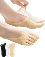 6 Pairs Bunion Relief Socks for Women Toe Separator, Alignment, Bunion...