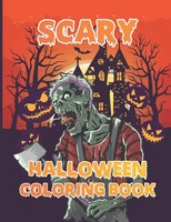 Halloween Malbuch FüR Erwachsene, Gruselige Motive, Zombies, Monster, Horror