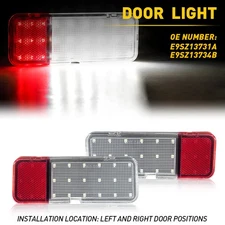 LED Panel Door Interior Courtesy Pair Light Lamp For 1997-2002 Ford Expedition T