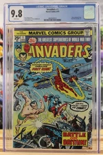 The Invaders #1 ~ 8/1975 ~ CGC Grade 9.8, White Pages ~ New Slab as of 12/1/25