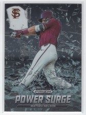 #PS-MN 2021 Prizm Draft Picks Power Surge Matheu Nelson -