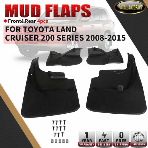 Front Rear Splash Guards Mud Flaps For 2005-2009 Toyota 4Runner W/O Fender Trim - Foto 4