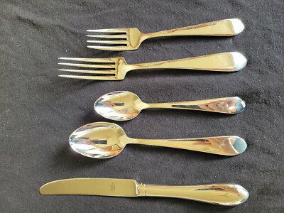 Towle BOSTON  Stainless Glossy 18/10 Flatware NEW 5 pc setting