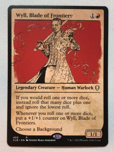 MTG Commander Legends : Battle for Baldur's Gate Wyll, Blade of Frontiers comme neuf/m - Photo 1/1