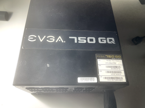 EVGA 750 GQ 750W Power Supply (Used) - Picture 2 of 4