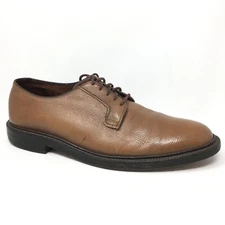 Hanover Derbys Oxfords Dress Shoes Mens Size 10.5 C Brown Grain Leather Lace Up